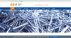 Desktop Screenshot of oeb-fasteners.com